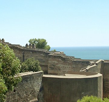 Catillo de gibralfaro malaga Castillo de Gibralfaro